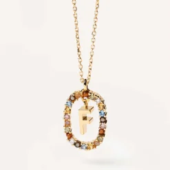 Collana lettera F PDPAOLA C001-265-U