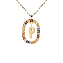 Collana lettera P PDPAOLA C001-275-U