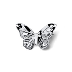 Spilla farfalla color argento Unoaerre 2716