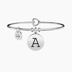 Bracciale bangle con lettera A Kidult 231555A