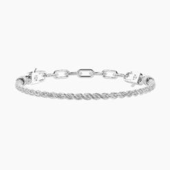 Bracciale componibile con catena corda Kidult 732379