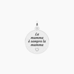 Ciondolo tondo con frase per la mamma Kidult 741210