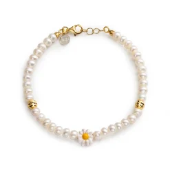 Bracciale con perle Isola Bella con margherite 20001417
