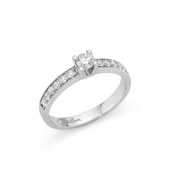 Anello solitario Miluna LID3498-023G7