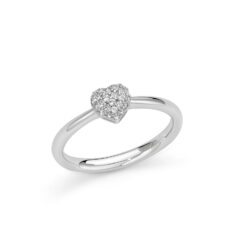 Anello con cuore Miluna LID4006