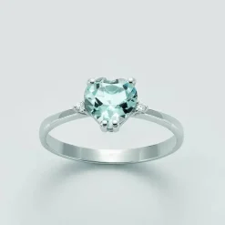 Anello acquamarina Miluna LID3428