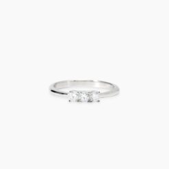 Anello In Argento Diamanti Lab Grown ct 0,27 Mabina 523473-19