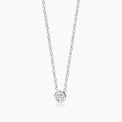 Collana in Argento con Diamanti Lab Grown ct 0,08 Mabina 553807