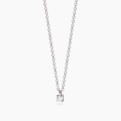 Collana punto luce in Argento con Diamanti Lab Grown ct 0,06 Mabina 553805