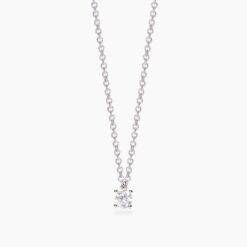 Collana punto luce in Argento con Diamanti Lab Grown ct 0,17 Mabina 553803