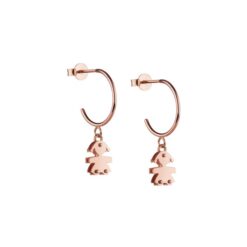 Orecchini I Mini con sagoma bimba in oro rosa Le Bebè LBB555