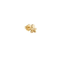 Mono Orecchino I Classici con sagoma bimbo in oro giallo e diamante Le Bebè LBB816