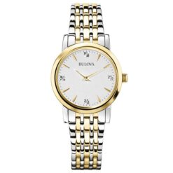 Orologio Classic Diamonds in Acciaio Bulova 98P115