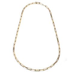 Collana Unoaerre maglia a catena dorata 1971