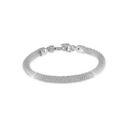 Bracciale Unoarre bianco maglia fope 1374