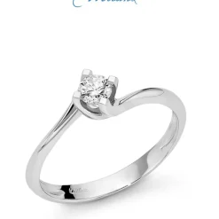 Anello solitario Miluna LID3291-020G7