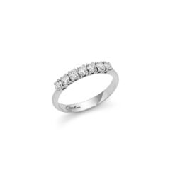 Anello veretta brillanti Miluna LID3229-042G7