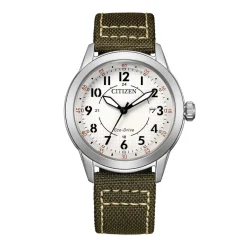 Orologio Eco-Drive Field Bianco Citizen AW1870-08A