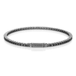 Bracciale tennis in argento nero Unoaerre 5771