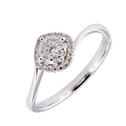 Anello solitario Oro e Diamanti Giorgio Visconti ABX16524