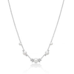Collana perle Miluna in argento PCL6825