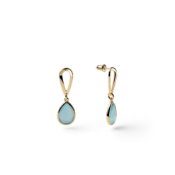 Orecchini Unoaerre Donna in Bronzo Cristallo 2841