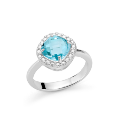 Anello gemma del cielo Miluna Lid3640