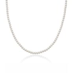Collana di perle Miluna pcl6773 perle Oriente con chiusura in oro bianco