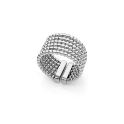 Anello a fascia catena a palline Unoaerre 2180